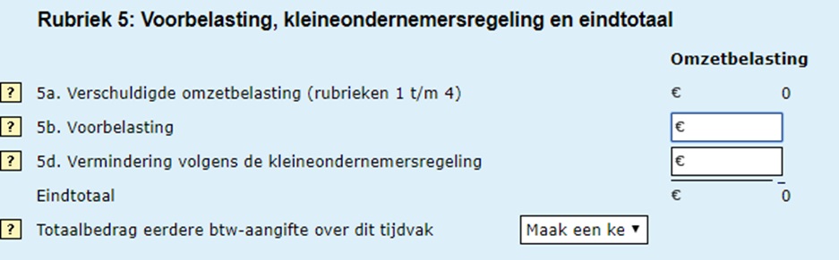 btw aangifte 2